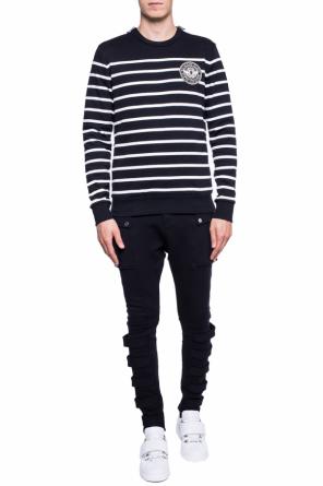 Striped sweatshirt, zdjęcie 2 Striped sweatshirt od Balmain